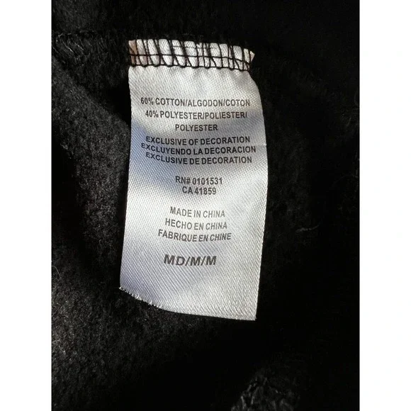 Universal Wicked The Musical‎ Kids Black Green Pullover Half Zip Sweatshirt Sz M - Picture 13 of 15